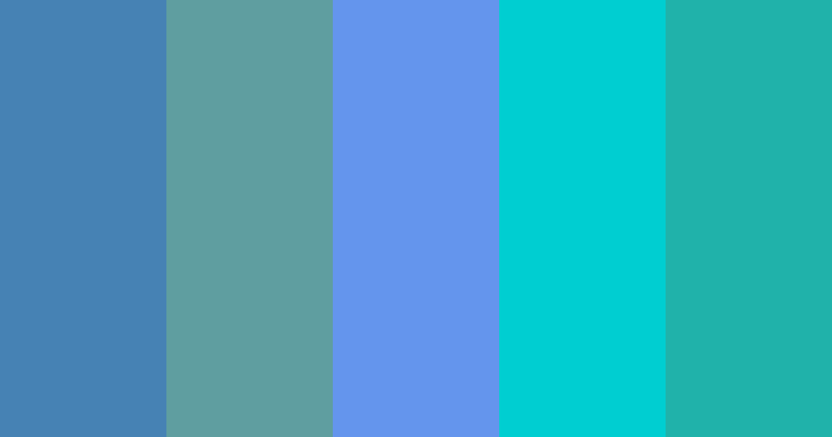 Cool color palette